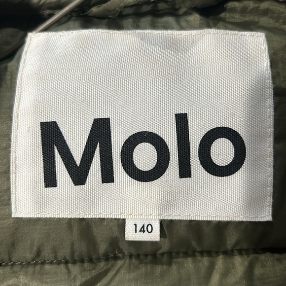 Kids puffer coat - black size 140 - Picture 3 of 5